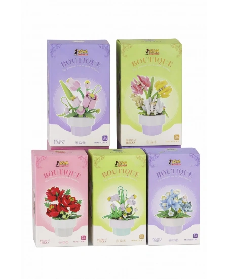 DISPLAY BOX ÇİÇEK LEGO