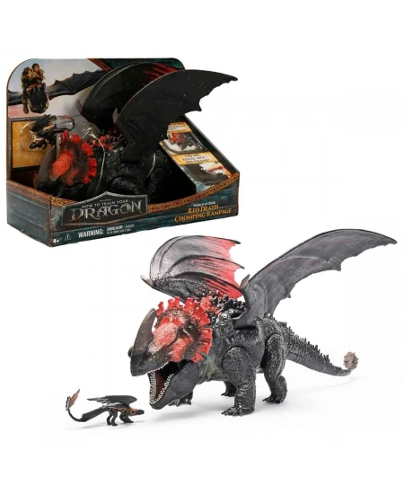 DRAGONS DREAMWORKS RED DEATH CHOMP DHL