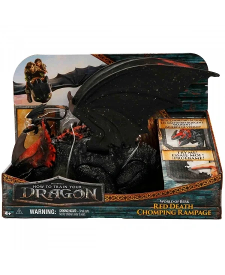 DRAGONS DREAMWORKS RED DEATH CHOMP DHL