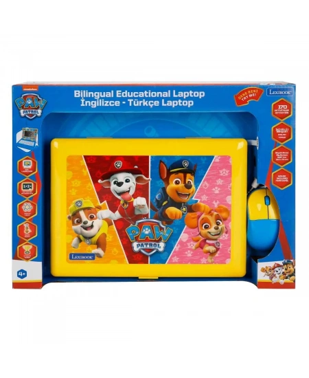 EĞİTİCİ LAPTOP PAW PATROL TR-İNG. 170 FONK