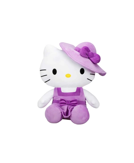 ELBİSELİ ŞAPKALI PELUŞ HELLO KITTY 50CM