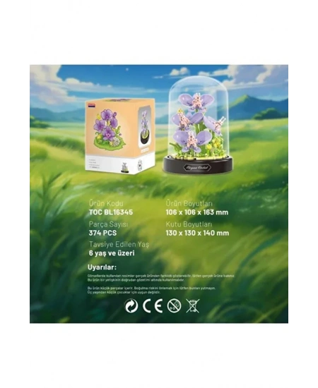 FANUSLU ÇİÇEK BLOKLAR 374 PARÇA