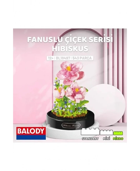 FANUSLU ÇİÇEK BLOKLAR 543 PARÇA