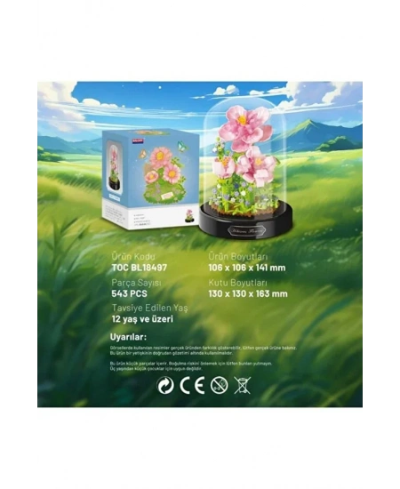 FANUSLU ÇİÇEK BLOKLAR 543 PARÇA