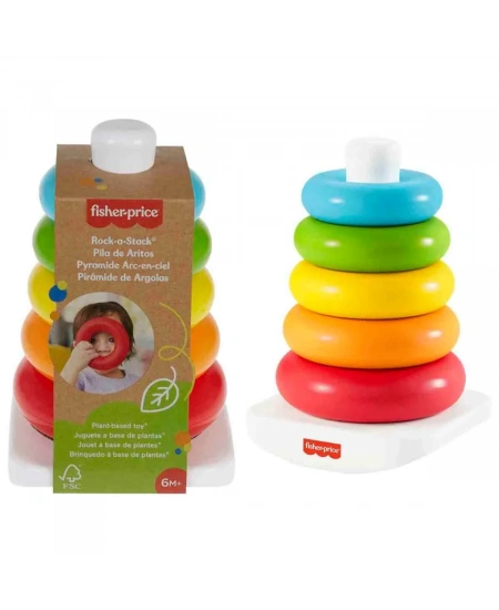 FISHER PRICE DOĞA DOSTU RENKLİ HALKALAR DHL