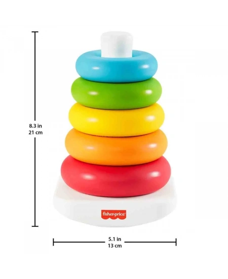 FISHER PRICE DOĞA DOSTU RENKLİ HALKALAR DHL