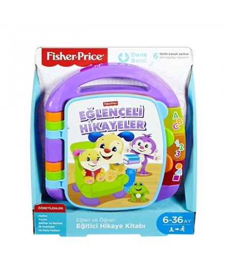 FİSHER PRİCE EĞLEN VE ÖĞREN EĞİTİCİ HİKAYE KİTABI