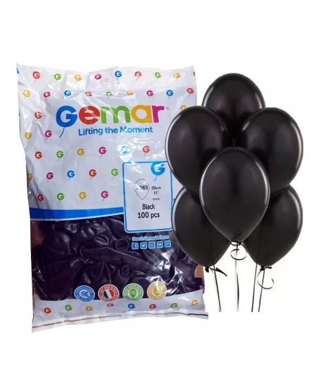 GEMAR 10 SİYAH BALON