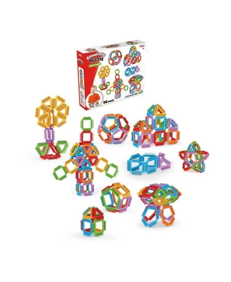 GEOMETRİK PUZZLE 64 PARÇA