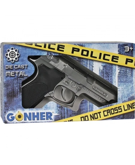 GONHER POLICE PİSTOL 8 SHOTS ÇELİK