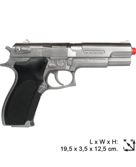 GONHER POLICE PİSTOL 8 SHOTS ÇELİK