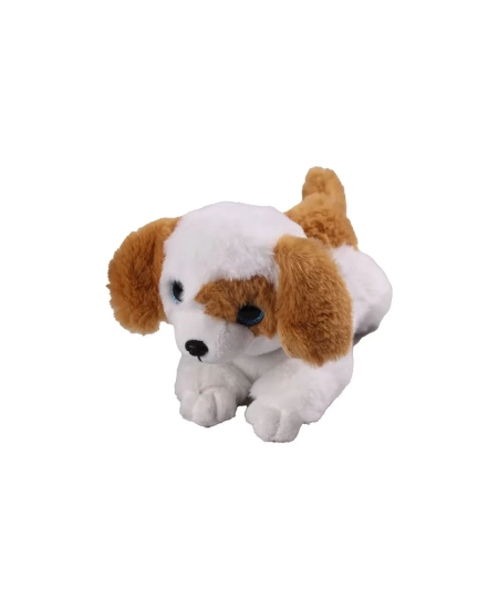 HAVLAYAN YATAN PELUŞ KÖPEK 25CM