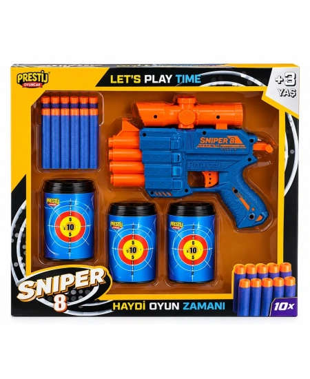 HEDEFLİ SNIPER-8 DART ATICI
