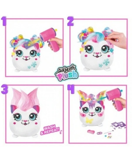 HOBİ SET AIRBRUSH PLUSH HAIR IFFIC SQUISHY