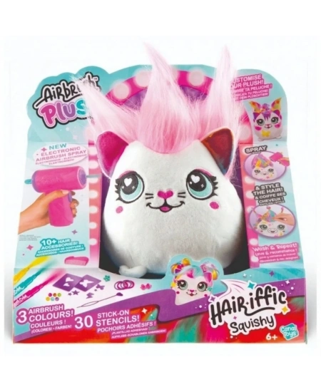 HOBİ SET AIRBRUSH PLUSH HAIR IFFIC SQUISHY