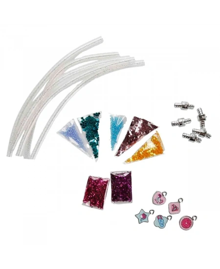 HOBİ SET GLITTER AQUA BRACELETS