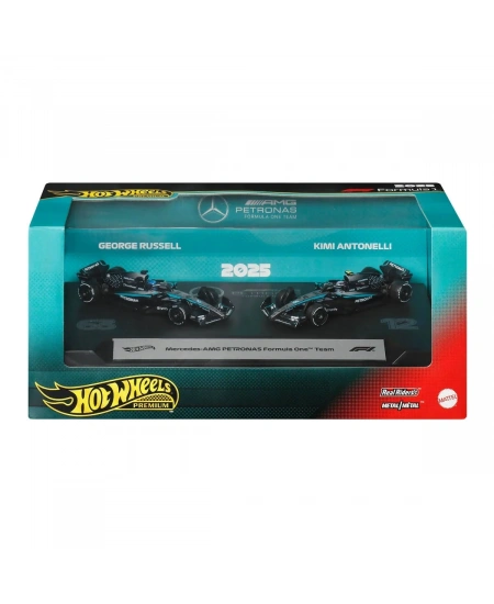 HOT WHEELS 2Lİ FORMULA 1 YARIŞ ARABA SETİ DHL