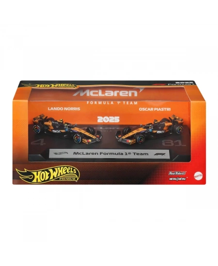 HOT WHEELS 2Lİ FORMULA 1 YARIŞ ARABA SETİ DHL