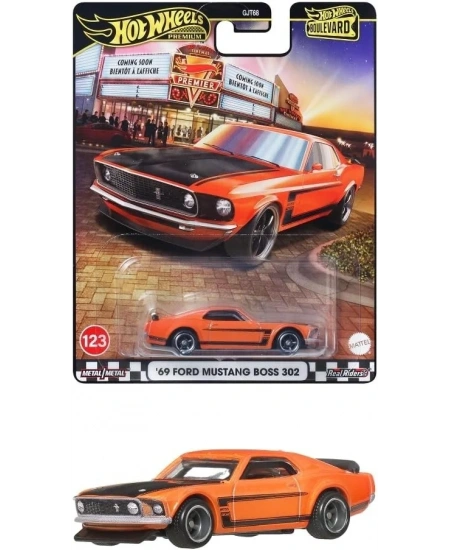 HOT WHEELS 69 FORD MUSTANG BOSS DHL