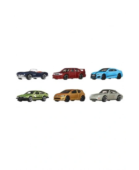 HOT WHEELS AVRUPA ARABALARI TEMALI ÇOKLU ARABALAR