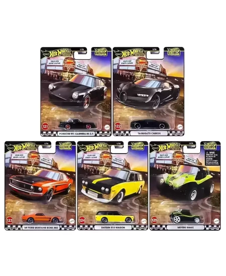 HOT WHEELS BOULEVARD PREMIUM ARABALAR 5 Lİ SET
