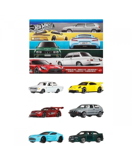 HOT WHEELS EURO STYLE ÇOKLU ARABALAR DHL