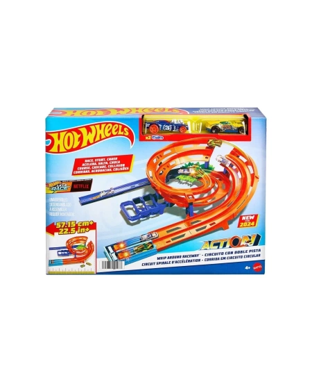 HOT WHEELS İKİLİ YARIŞ VE AKROBASİ PİSTİ DHL