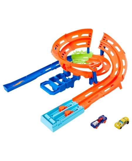 HOT WHEELS İKİLİ YARIŞ VE AKROBASİ PİSTİ DHL