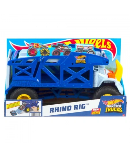 HOT WHEELS MONSTER TRUCKS RHİNO TAŞIYICI KAMYON DH