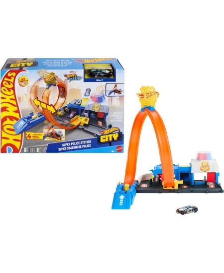 HOT WHEELS POLİS İSTASYONU OYUN SETİ DHL