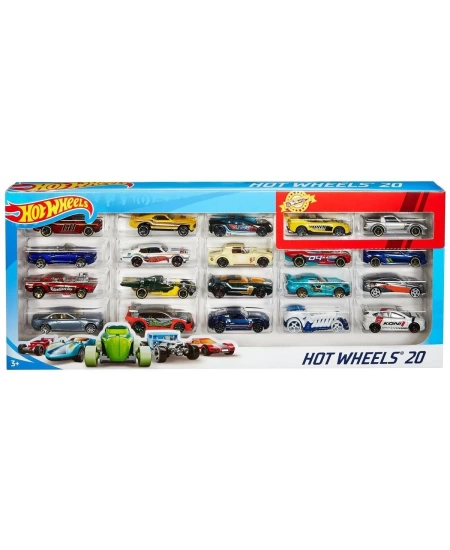 HOT WHEELS YİRMİLİ ARABA SETİ