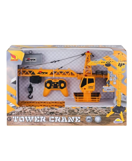 İNŞAAT VİNÇ 3.7V.USB.2.4GHZ.SESLİ IŞIKLI