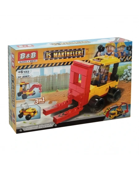 İŞ MAKİNALARI 8 MODEL LEGO