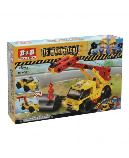 İŞ MAKİNALARI 8 MODEL LEGO