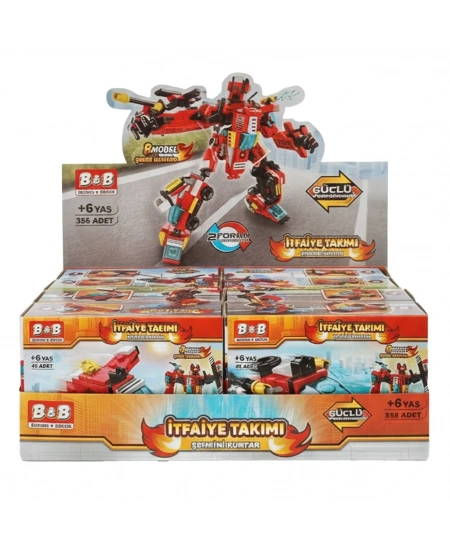 İTFAİYE TAKIMI 8 MODEL LEGO