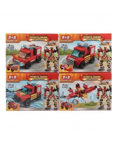İTFAİYE TAKIMI 8 MODEL LEGO