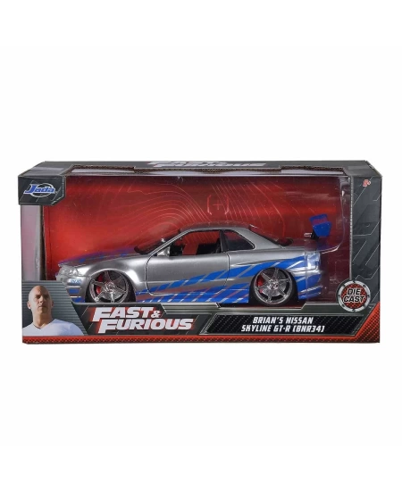 JADA 1/23 FAST&FURIOUS NISAN SKYLINE 2002
