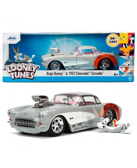 JADA 1/24 BUGS BUNNY 1957 CHEVROLET CORVETTE