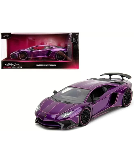 JADA 1/24 PİNK SLİPS LAMBORGHİNİ AVENTADOR SV