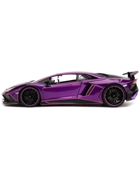 JADA 1/24 PİNK SLİPS LAMBORGHİNİ AVENTADOR SV