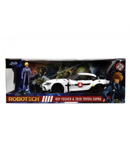 JADA 1/24 ROBOTECH R. FOKKER 20 TOYOTA SUPRA