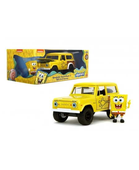 JADA 1/24 SPONGE BOB 1973 FORD BRONCO