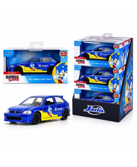 JADA 1/32 SONIC 1997 HONDA CIVIC TYPE-R