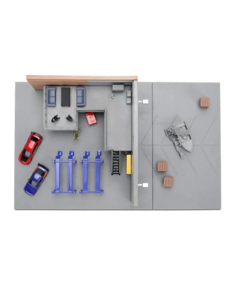 JADA FAST & FURIOUS NANO HANS GARAGE DIORAMA
