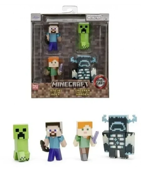 JADA MİNECRAFT 4-PACK 2.5 FİGURES