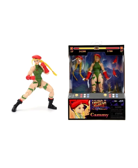 JADA STREET FİGHTER II CAMMY 6 FİGURE