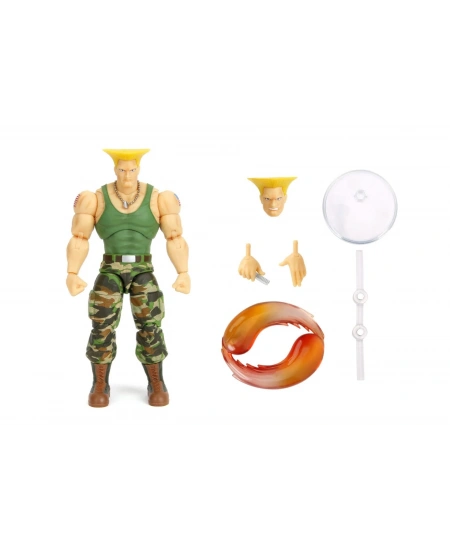 JADA STREET FIGHTER II GUILE 6 FIGURE