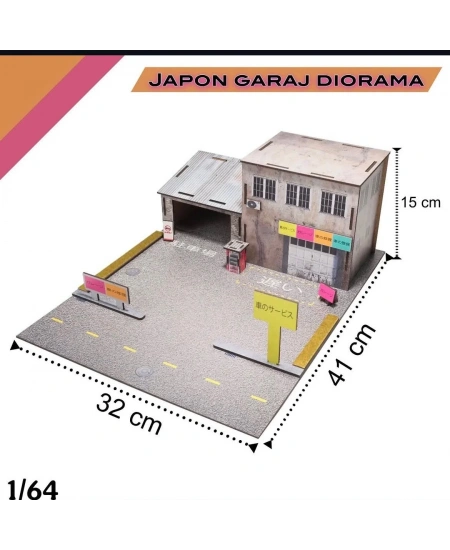JAPON GARAJ DIORAMA