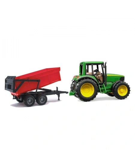 JOHN DEERE 6920 TRAKTÖR KIRMIZI RÖMORK DHL (NET)