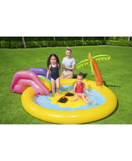 KAYDIRAKLI GÜNEŞLİ HAVUZ 237*201CM